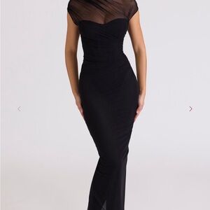 House of cb orelia Black Evening maxi dress - new